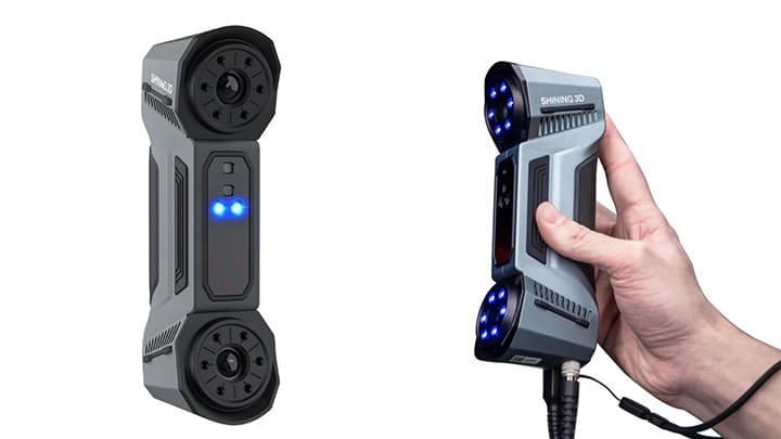 Foto de Scanner 3D industrial: Shining 3D FreeScan Combo