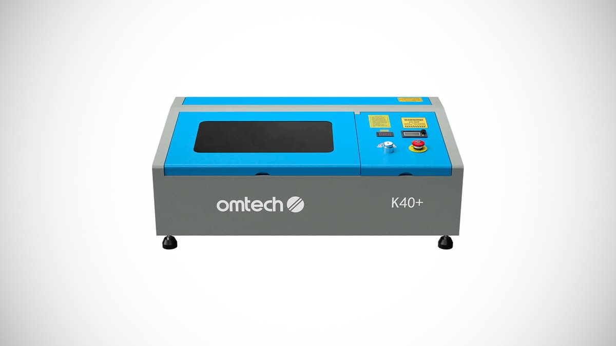 Bild von Die besten Laser-Cutter – Tests & Kaufberatung (Laserschneiden): Budget-Empfehlung: OMTech K40+ (DF0812-40BN)