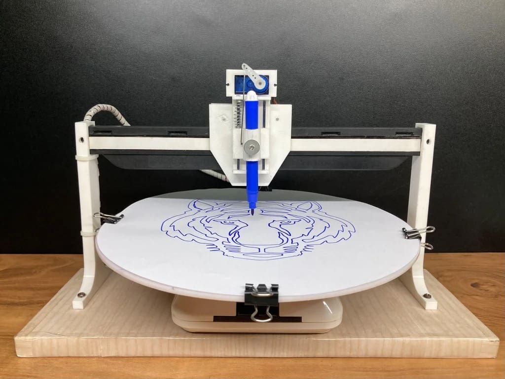 Photo de Projet Arduino: Traceur polaire