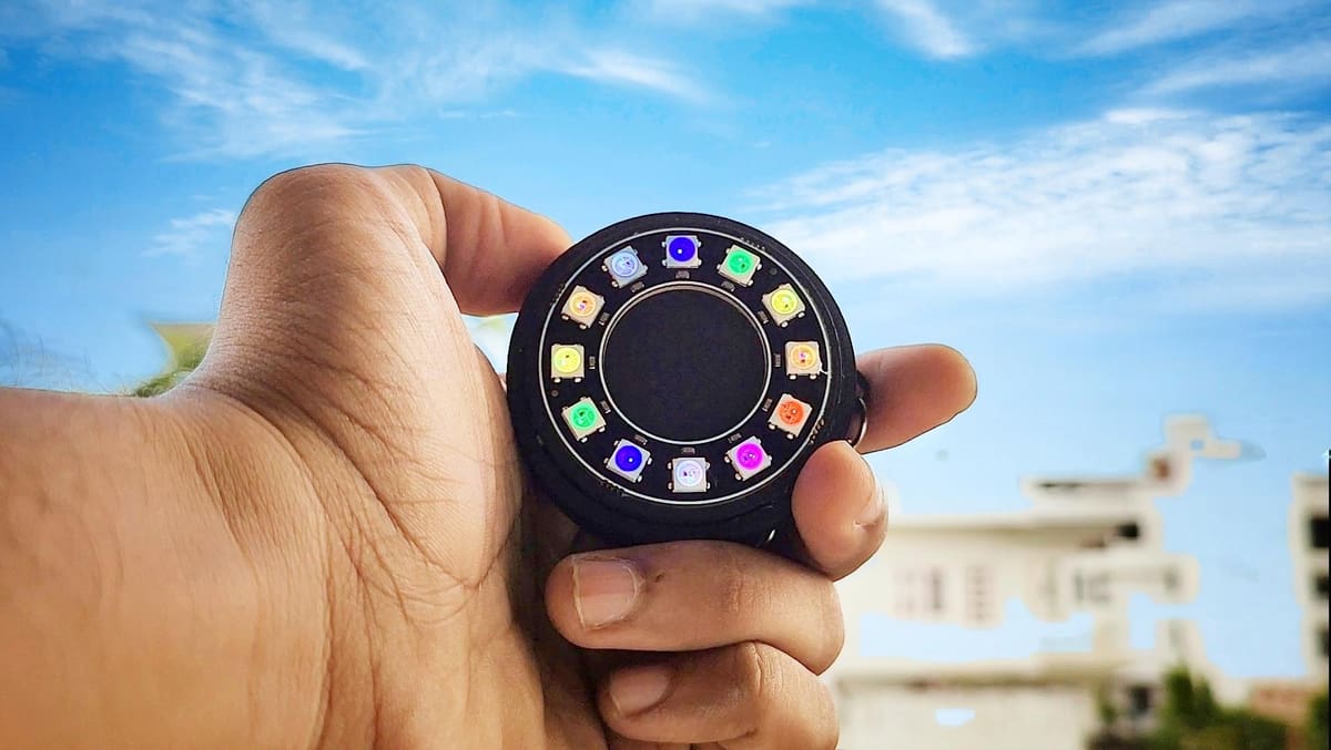 Photo de Projet Arduino: Porte-clé et jouet à LED