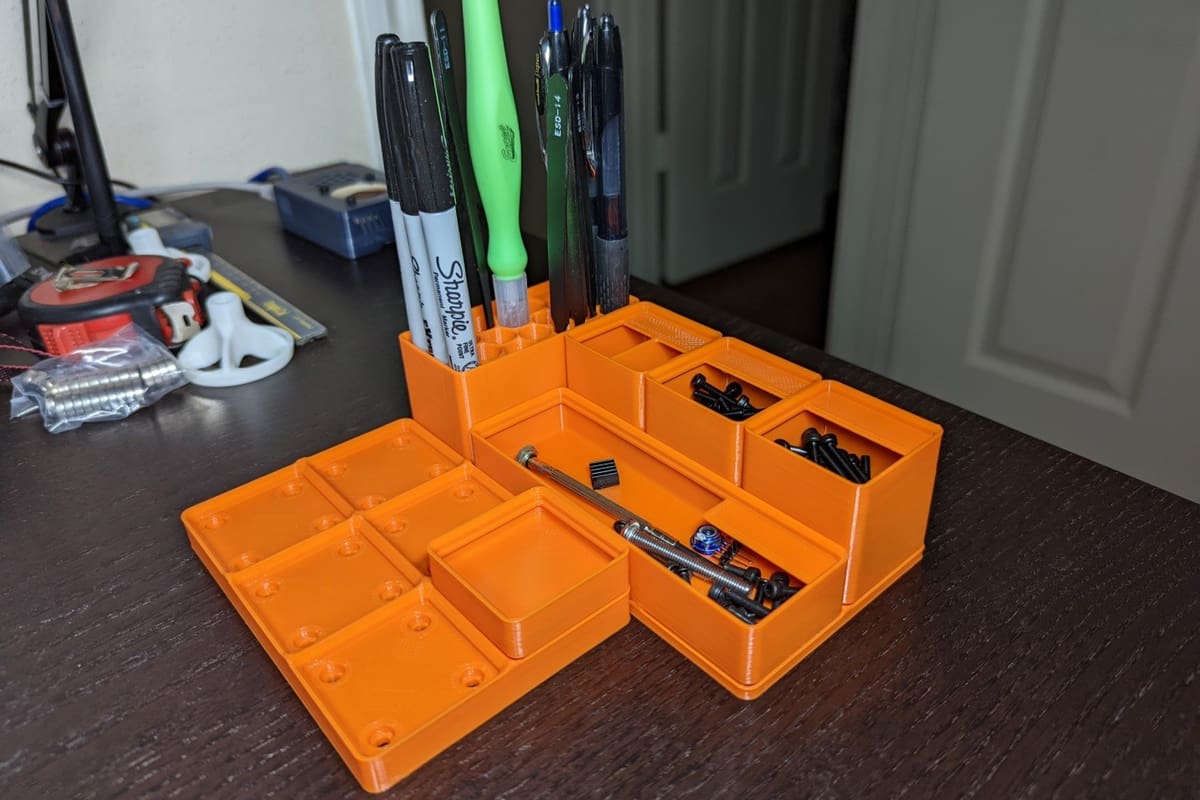 Image of: 2. Divider Bins