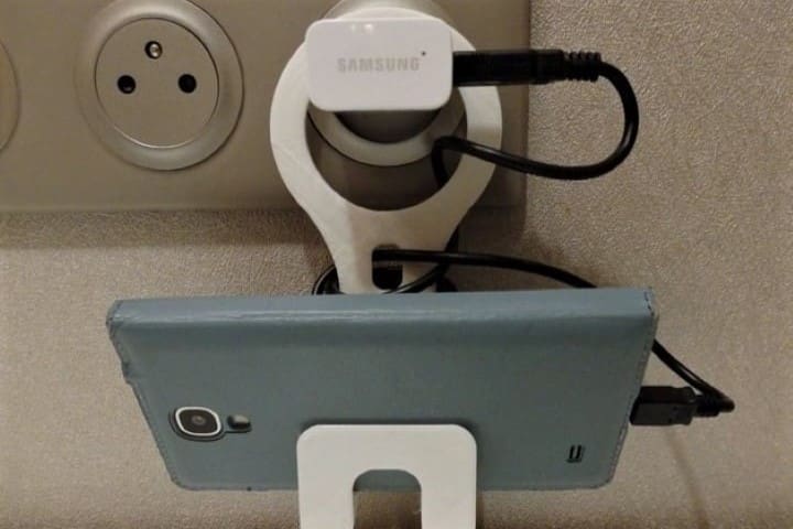 Image of: 5. Charging Outlet Shelf