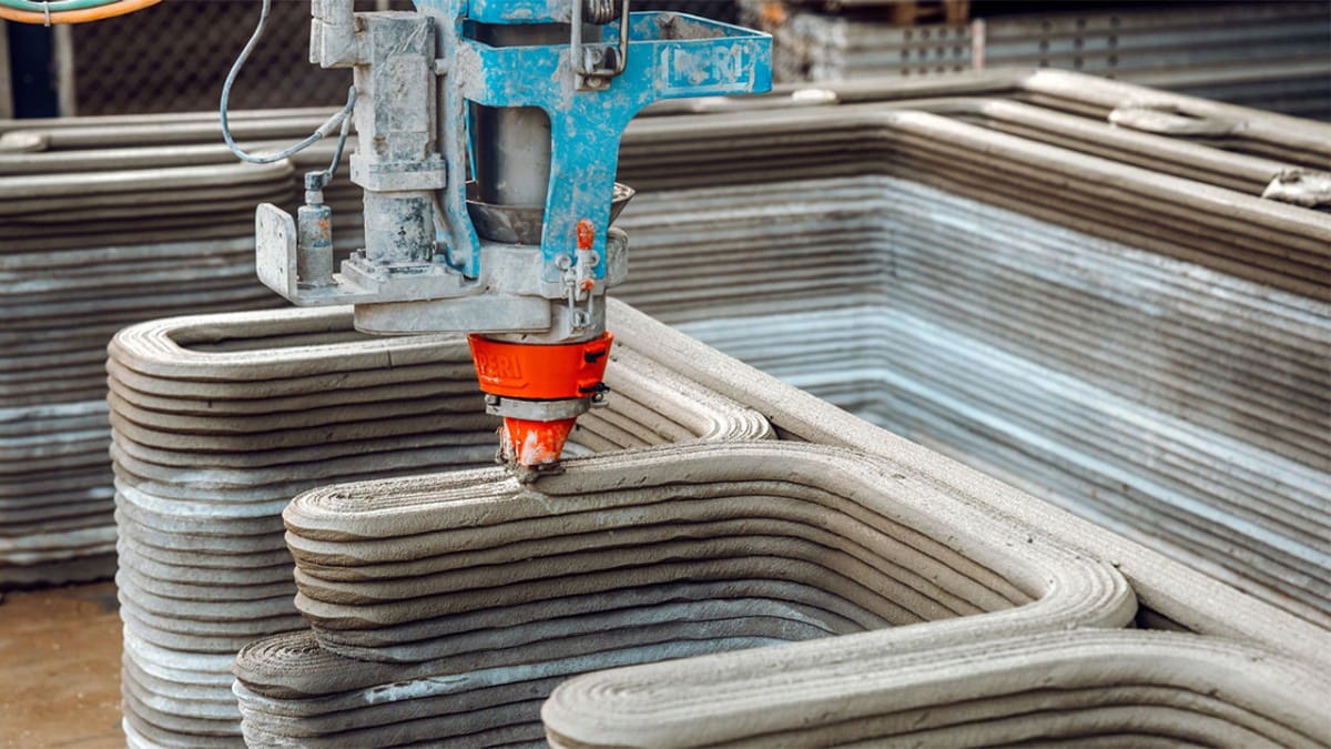 The 3D printing construction market is growing steadily