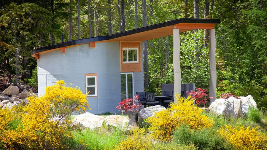 The Fibonacci House is the first ever 3D printed house to be listed on Airbnb for short-term rent