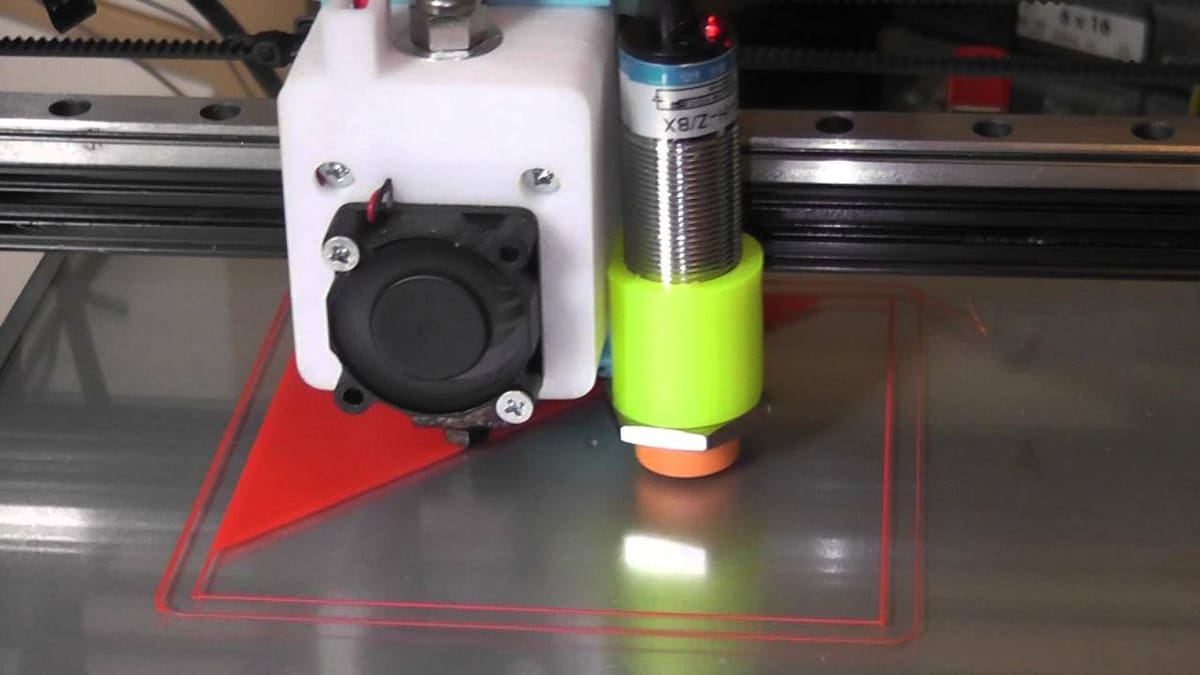 A capacitive sensor in action