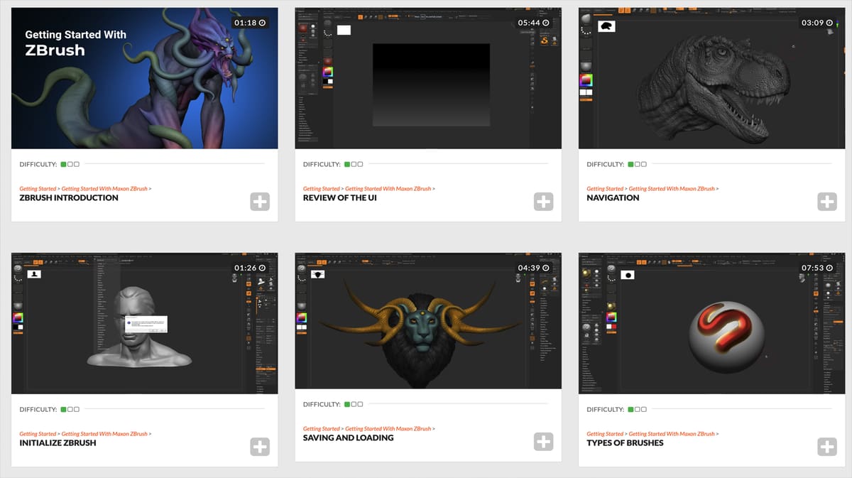 Image of ZBrush Free Download: Getting Started