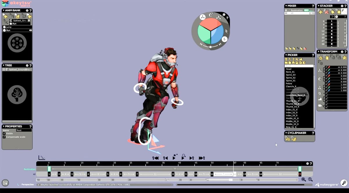 Image of The Best 3D Animation Software (Some are Free): Akeytsu