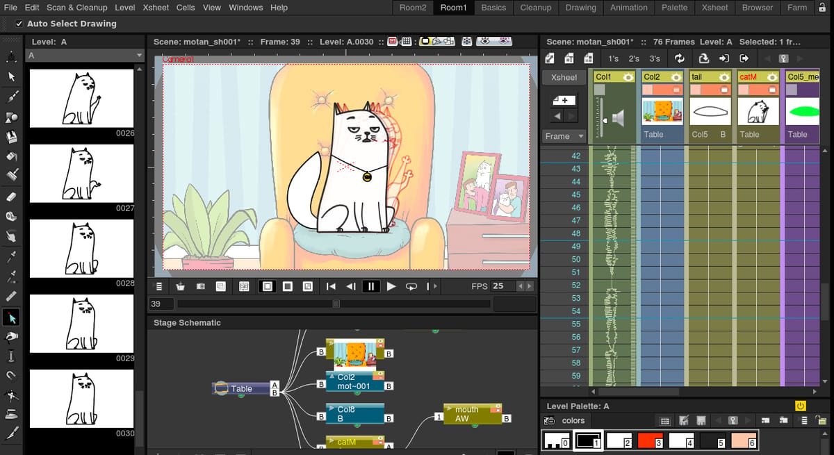 Image of The Best 3D Animation Software (Some are Free): OpenToonz
