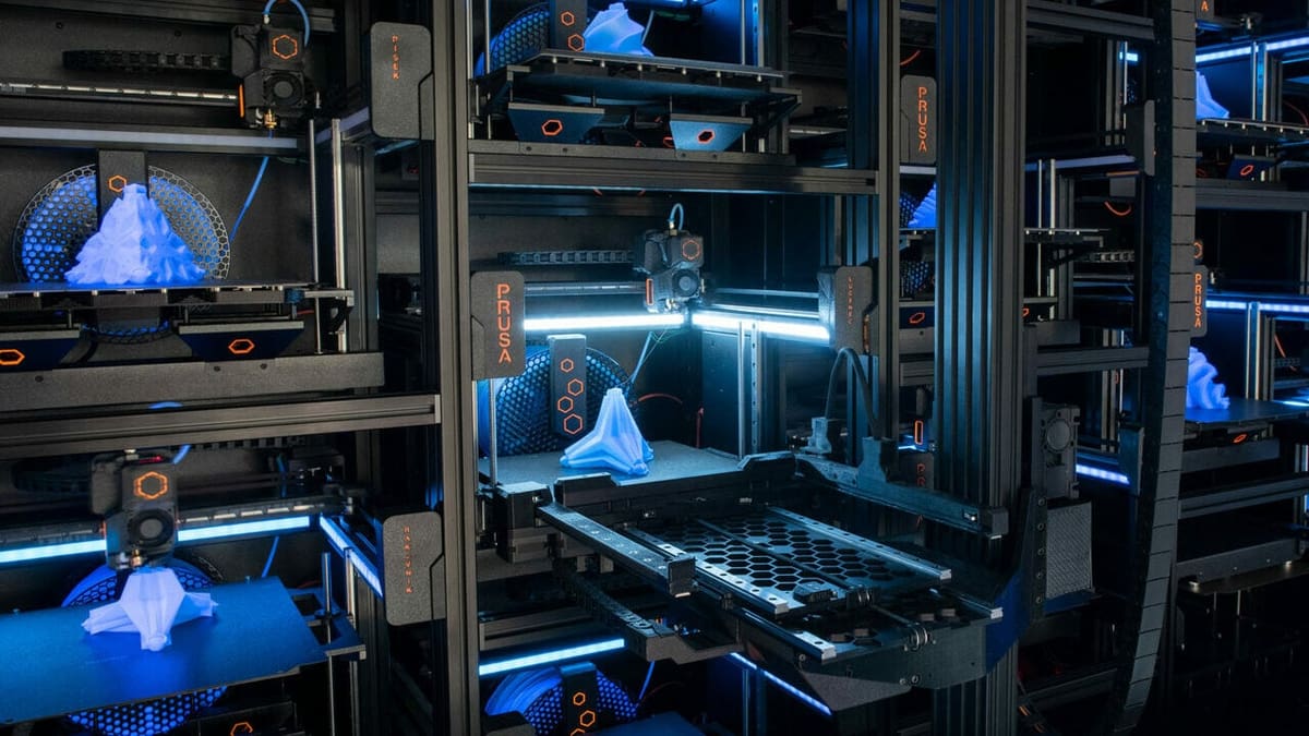 Prusa shows off 3D printing farms of the future in Dubai