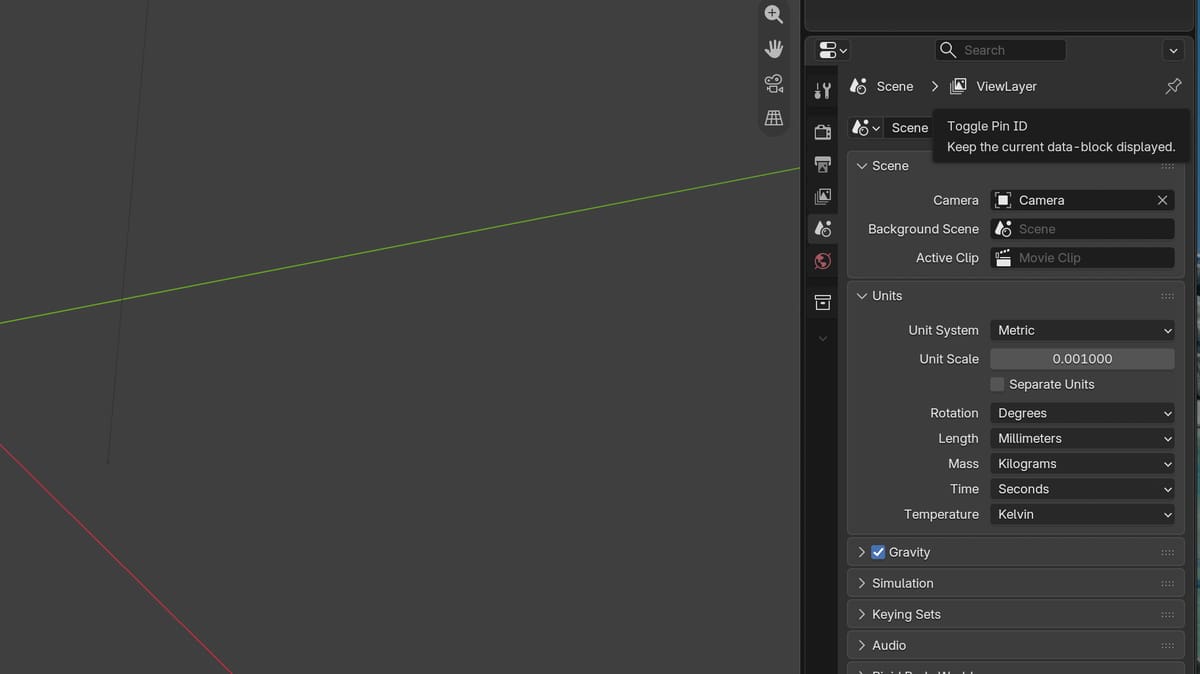 Image of: Switch the Units to Millimeters