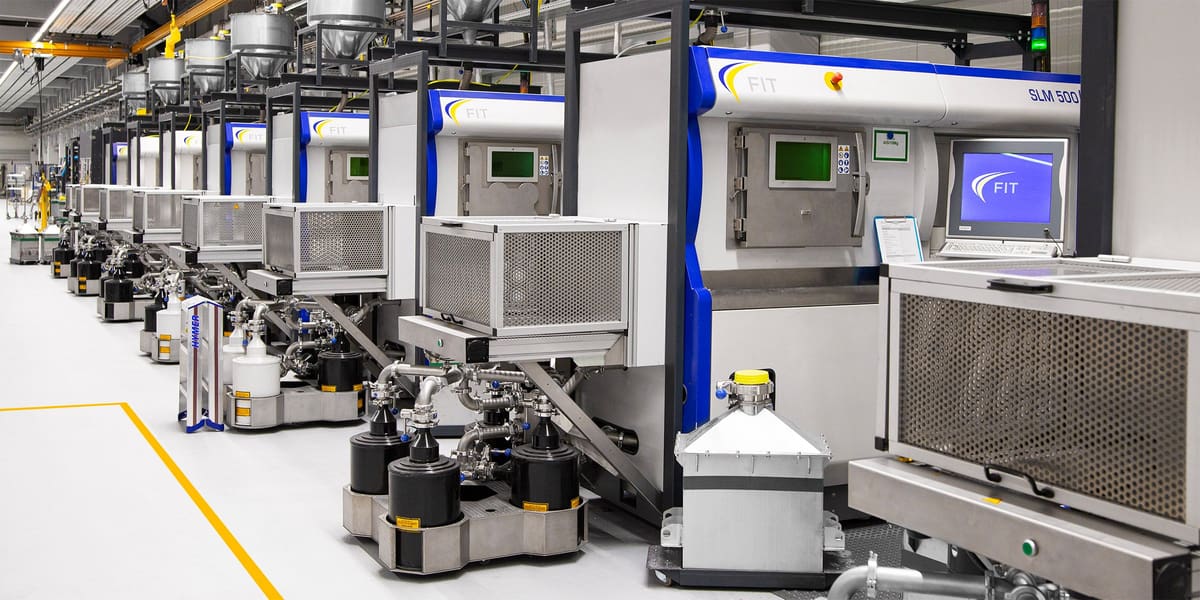 Image of Aluminium 3D Printing Services: FIT AG