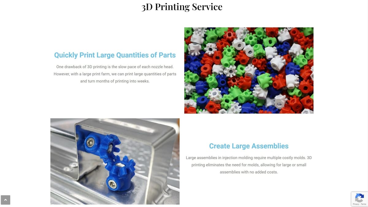 Foto de: 1. Baysinger's Additive Manufacturing