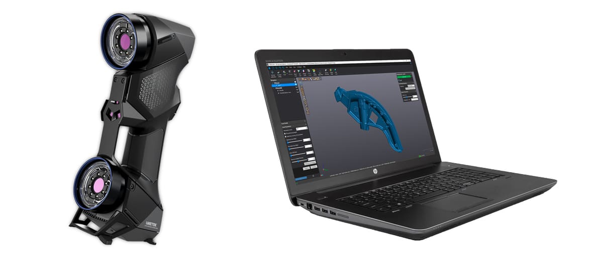 Foto de Scanner 3D industrial: Creaform HandyScan Black Series