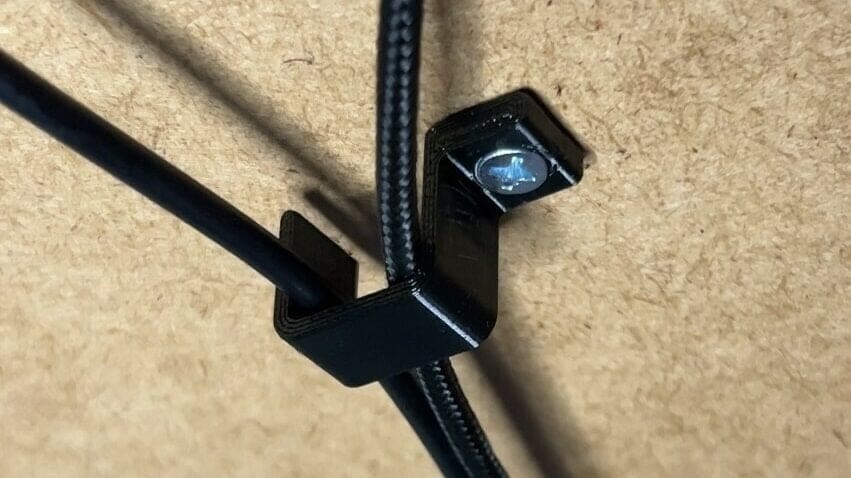 A small screw hook might just be all you need