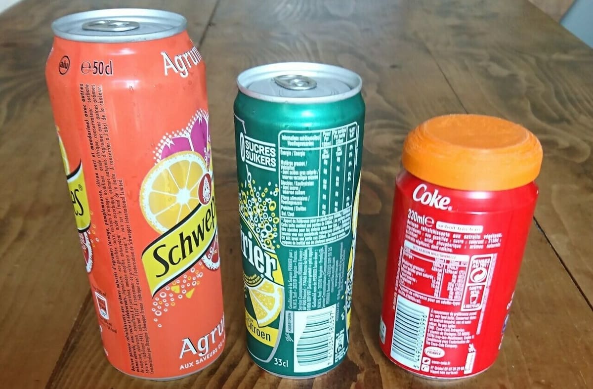 It fits a wide range of cans
