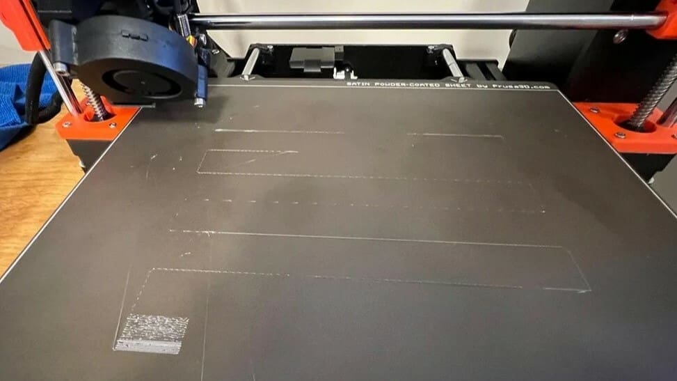 Many causes can lead to layers with the first layer calibration