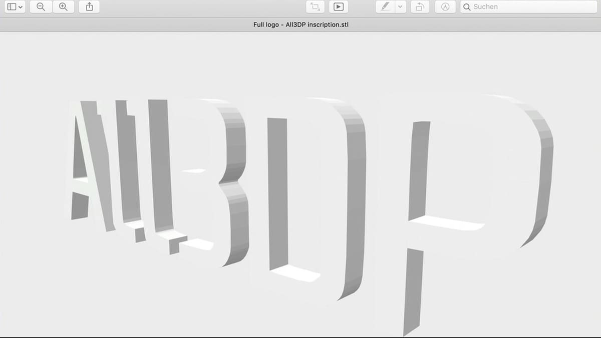 An easy method to (pre)view your STL files