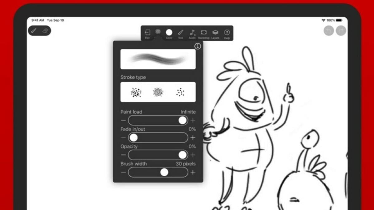 A powerful combination of drawing and animation in one app