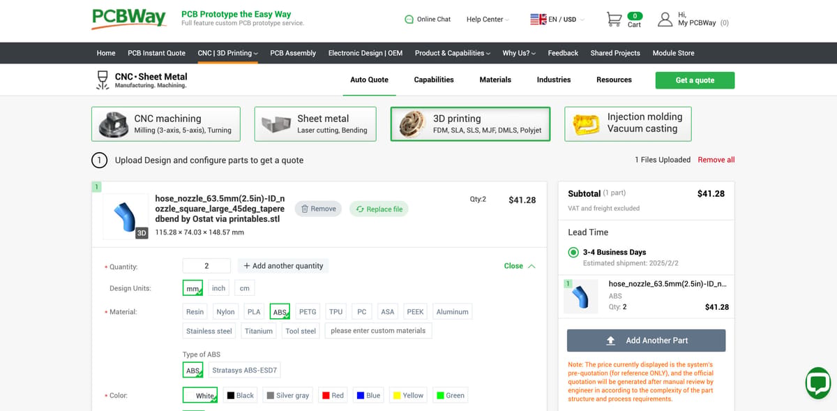 Image of ABS 3D Printing Services Put to the Test: PCBWay
