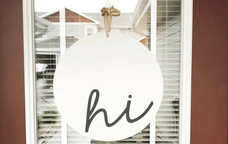 Welcome home!