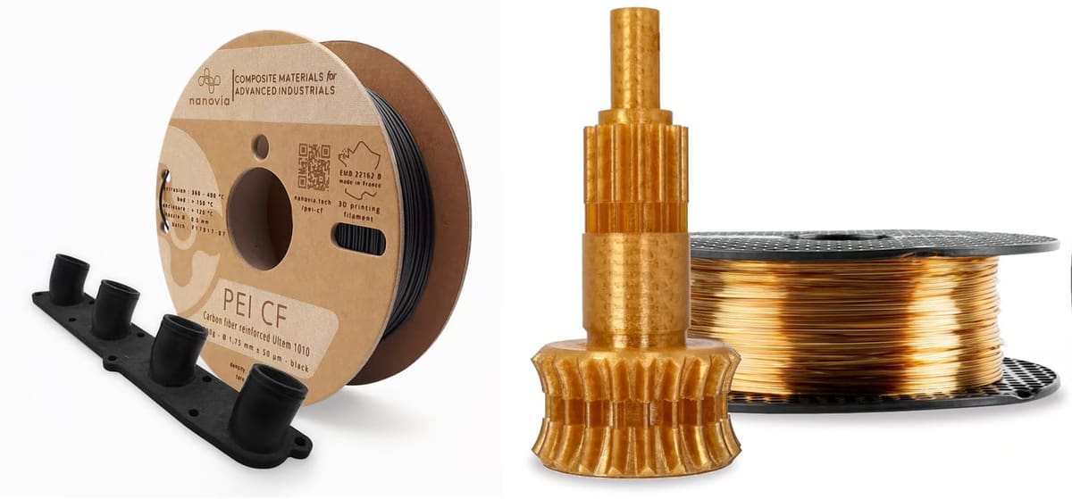 Imagen de Filamentos para impresoras 3D / Filamento 3D: PEI (Ultem)