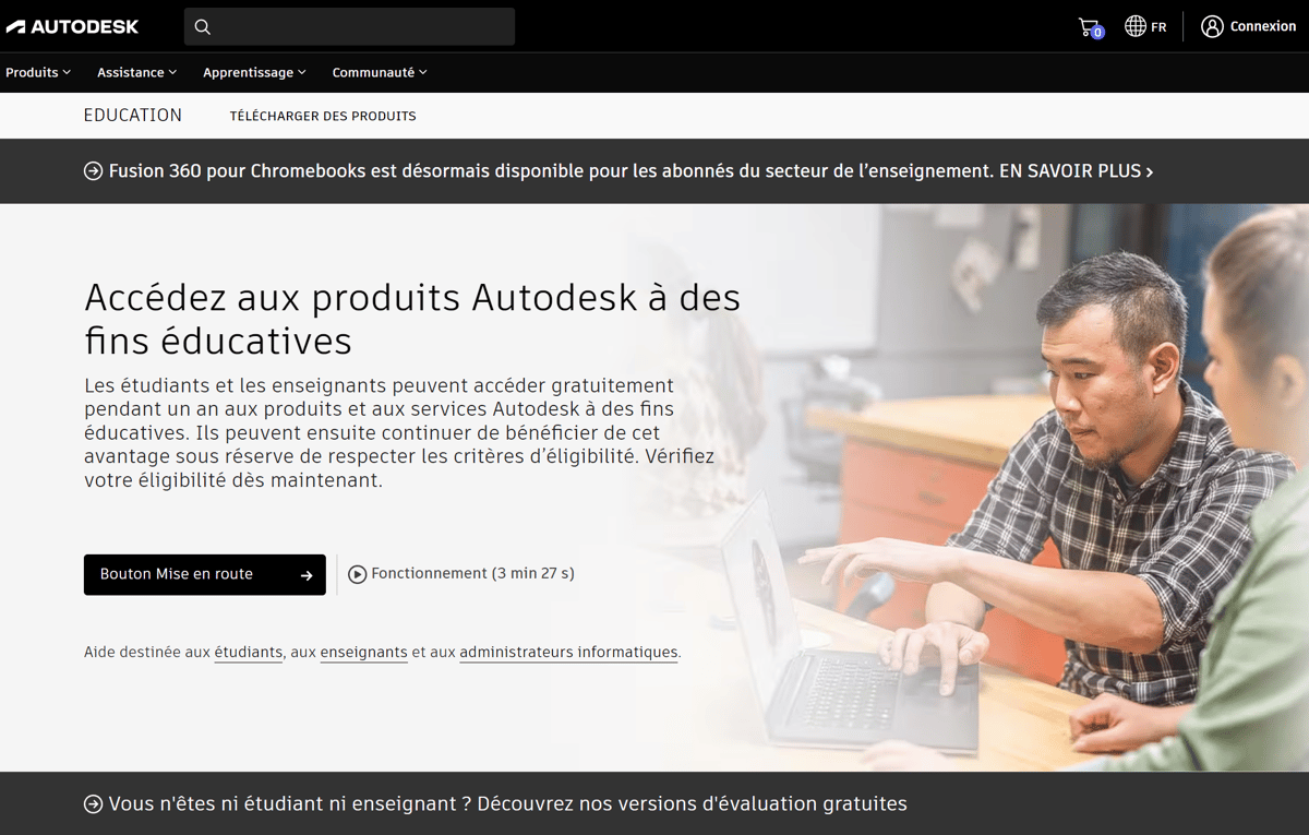 Photo de Fusion gratuit – Versions d'évaluation gratuites: Version éducative