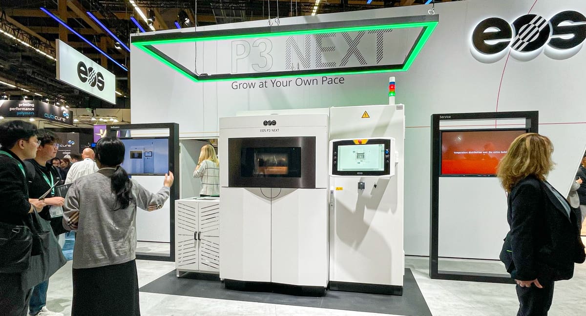 Image of New Professional 3D Printers: EOS' P3 Next SLS