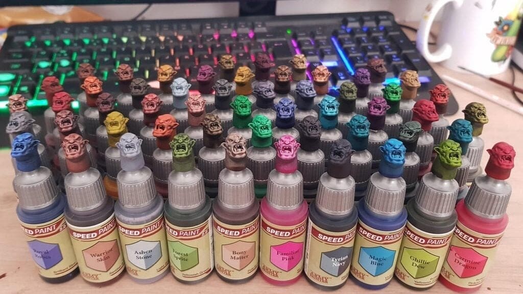 It's not a bad idea to get an idea of your paint color before applying it to your model