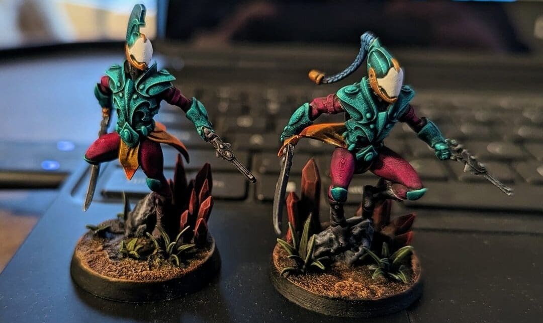 Adding details to the base can really elevate your miniature