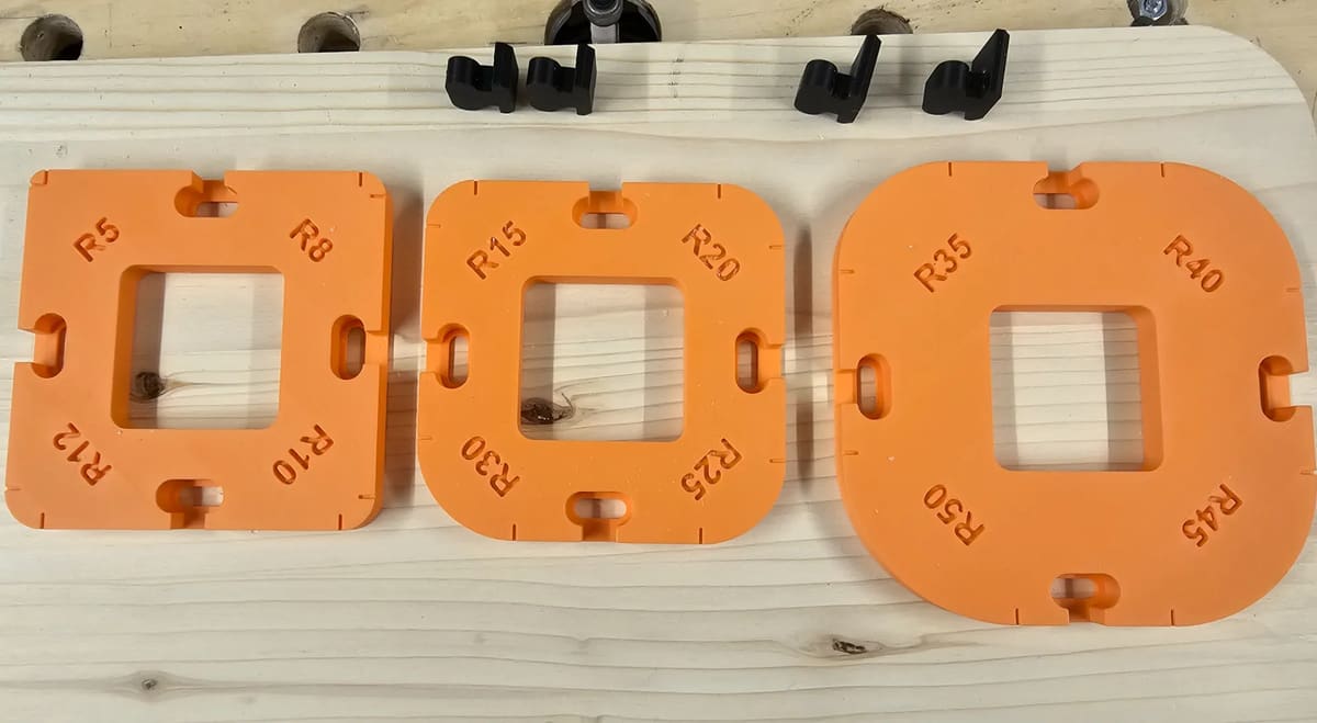 Image of: Corner Radius Jig