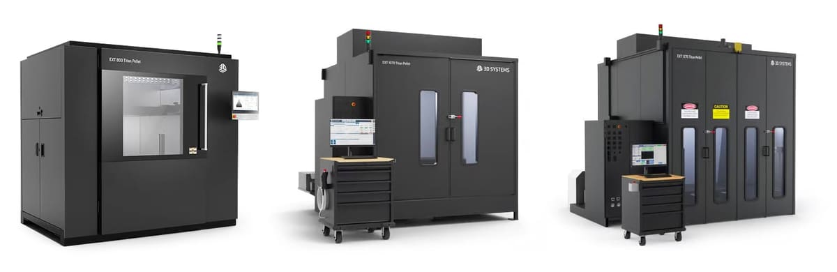 Image of The Best Pellet 3D Printers & Extruders : 3D Systems Ext 800 Titan Pellet