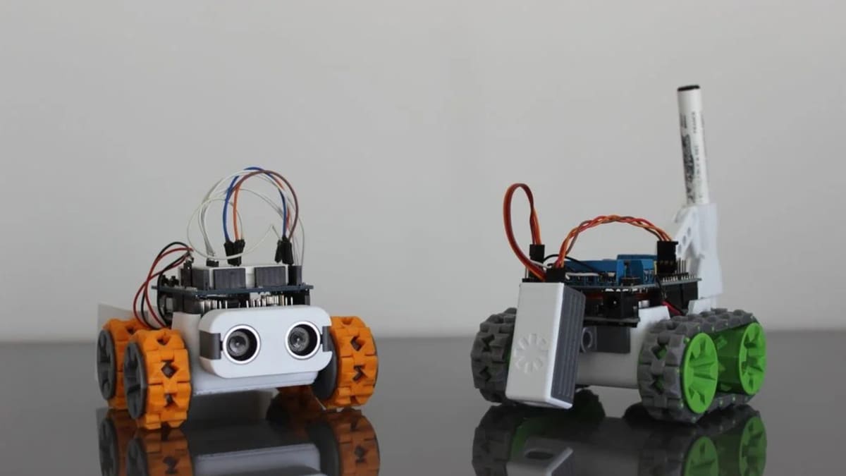 Image of Cool Arduino Projects: SMARS Modular Robot