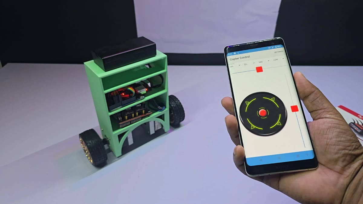 Image of Cool Arduino Projects: 3D Printed Self-Balancing Robot