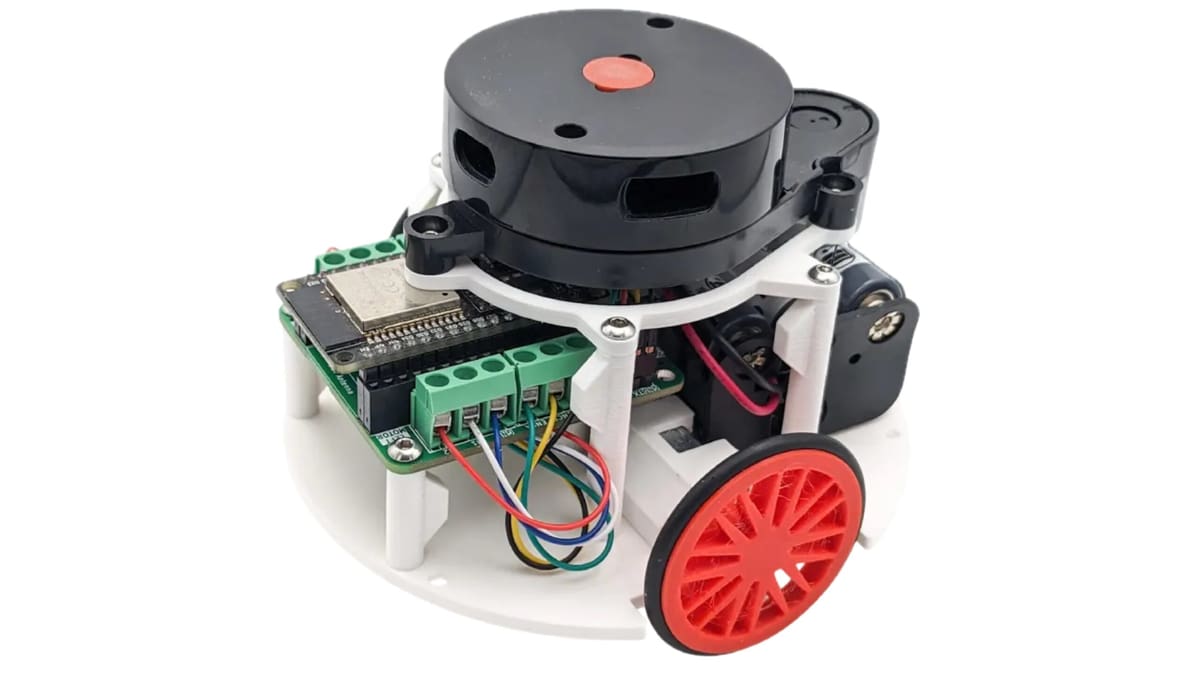 Image of Cool Arduino Projects: Open-Source Arduino/ROS2 LiDAR Robot