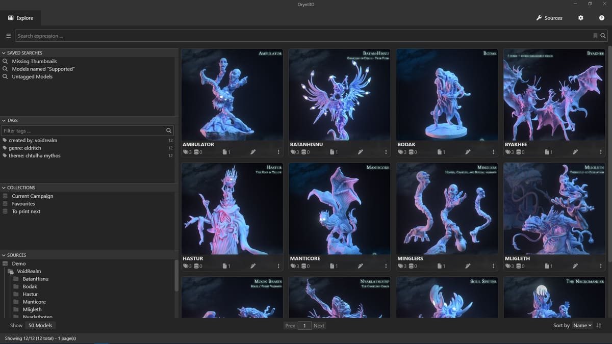 Image of 3D File Digital Asset Management: Orynt3D