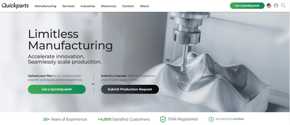 Foto de Serviço de impressão 3D / Impressão 3D online: Quickparts