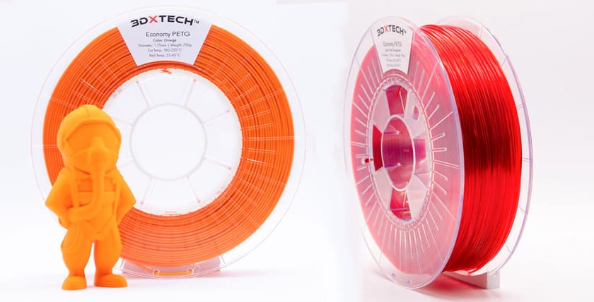 Image of The Best PETG Filaments – Buyer's Guide: 3DXTech PETG