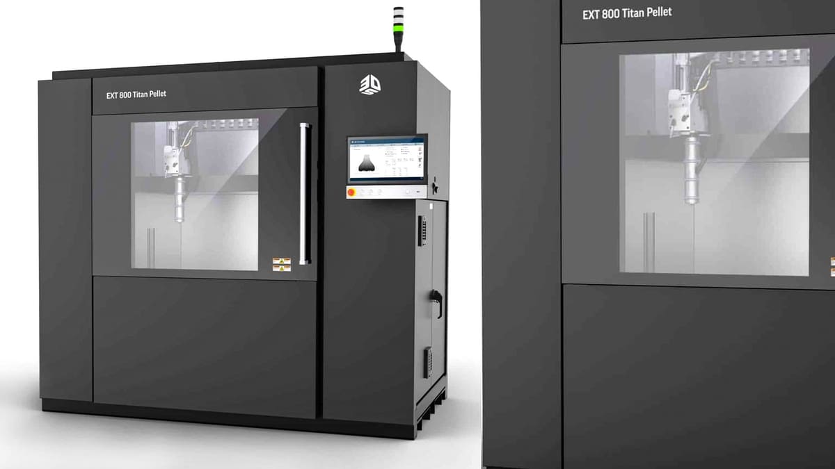 Image of New Professional 3D Printers: 3D Systems' New Ext 800 Titan Pellet FDM