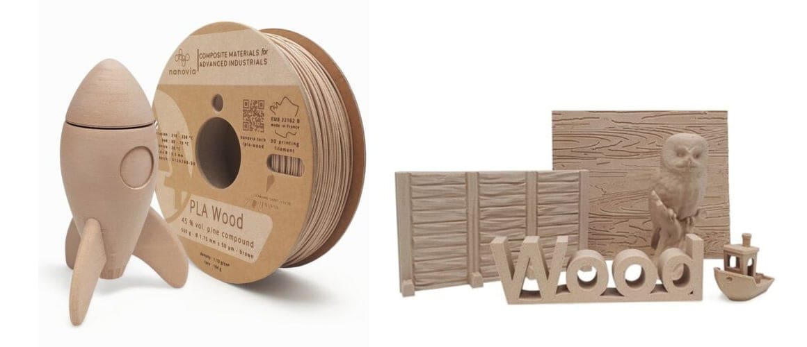 Image of: Nanovia PLA Wood