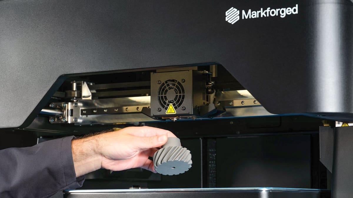 Image of New Professional 3D Printers: Markforged's FX10 Metal & Continuous Carbon Fiber FDM