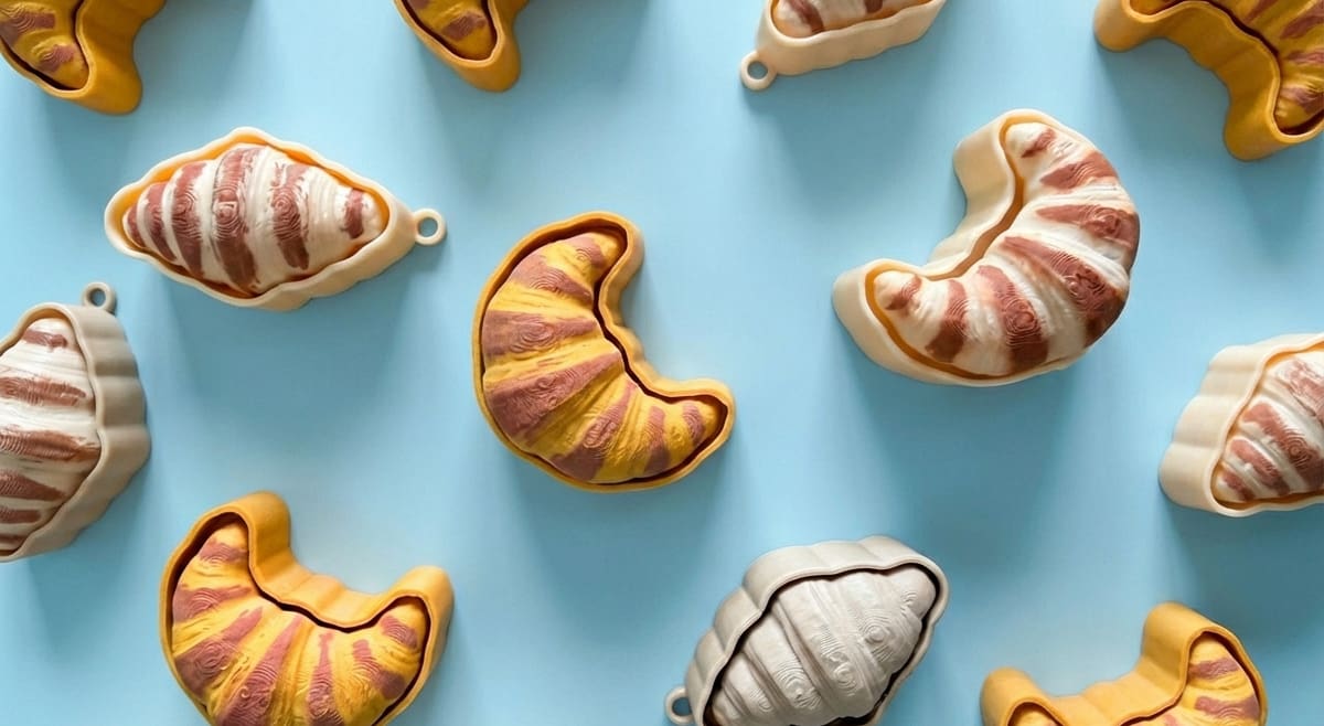 Image of: Croissant Fidget Clicker ($)