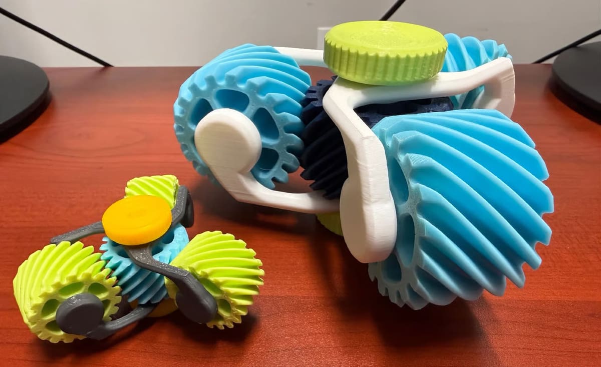Image of: Triple Gear Spinner