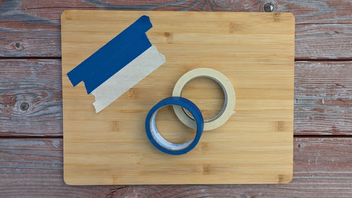 Application tape and painter's tape are an engraver's best friend