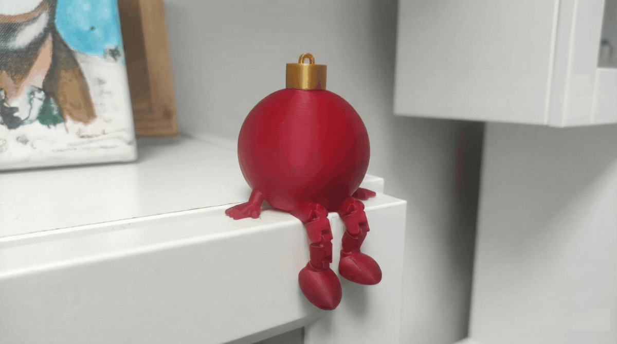 Ornaments with legs? Now we've seen everything
