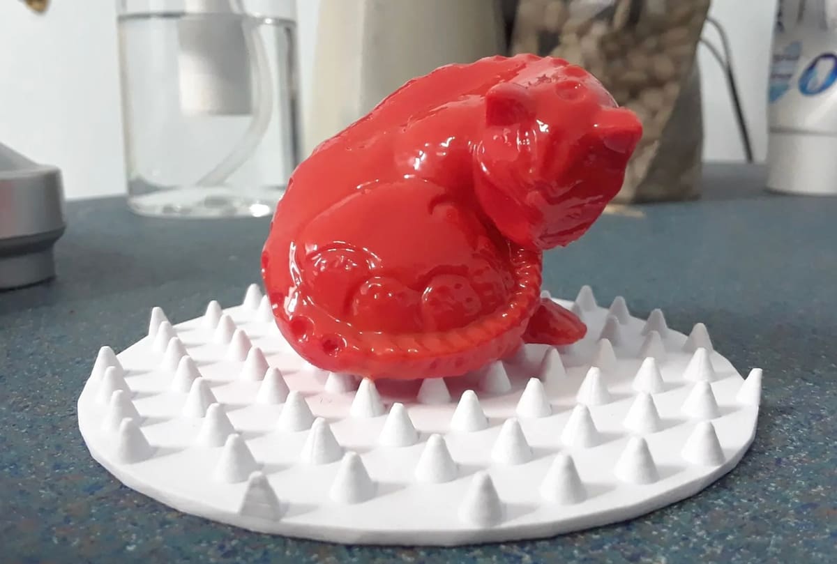 A well known characteristic of ABS is acetone smoothing