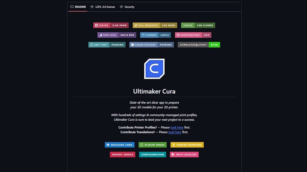 Download numbers don't lie: Ultimaker Cura is everywhere, and available for free