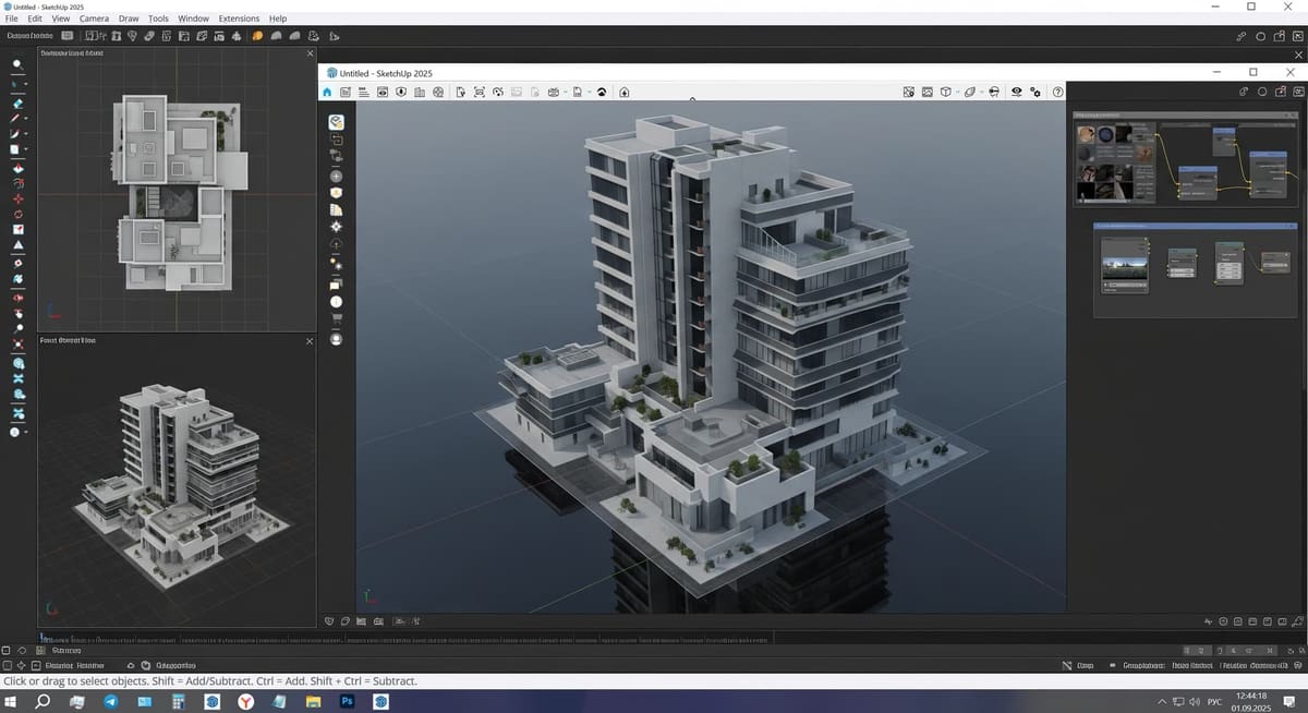 Photo de Télécharger SketchUp&nbsp;gratuit: SketchUp Pro & Studio