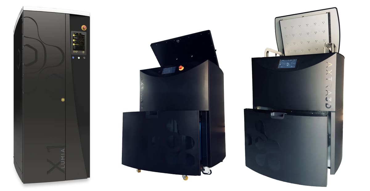 Image of The Best Professional & Industrial Resin 3D Printers: Axtra3D Lumia X1 & Ecosystem