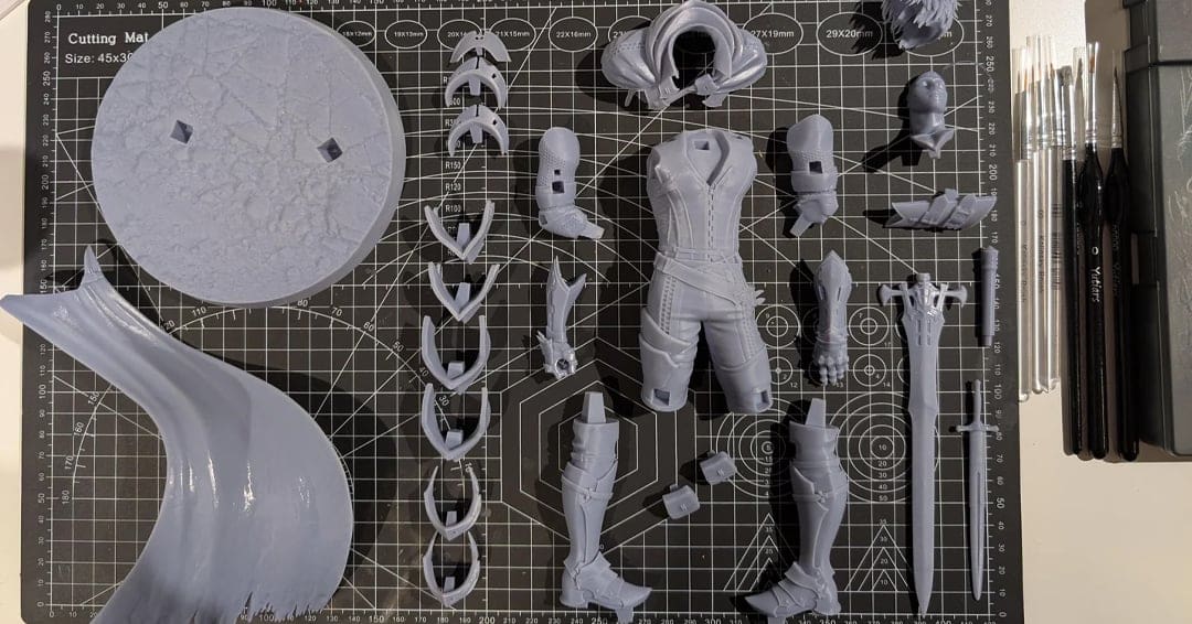 Less printing time, more miniatures!