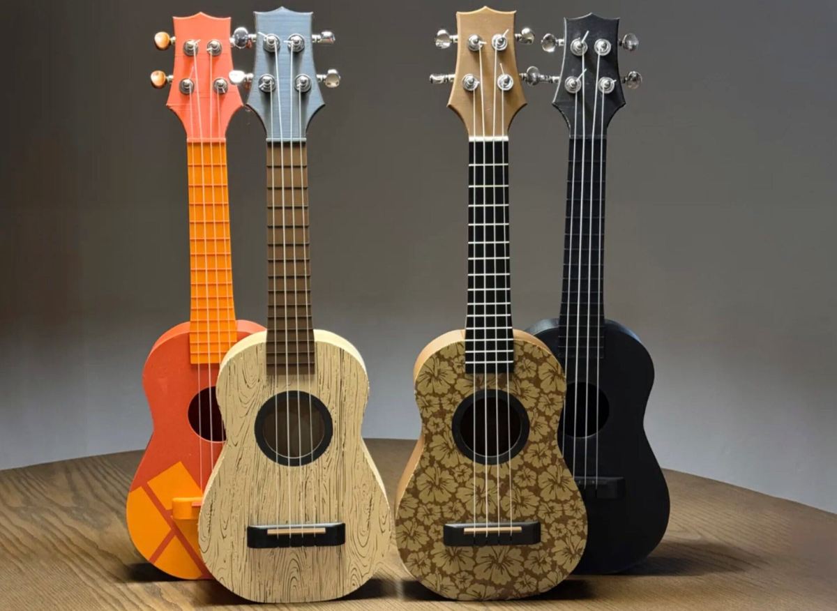 Photo de Idée d'impression 3D / Objets 3D à imprimer en 3D: Ukulélé